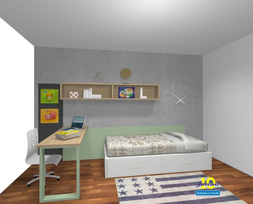 dormitorio niño personalizado